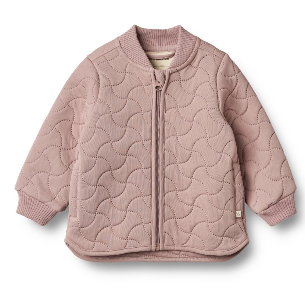 SOLD: WHEAT Baby Thermowear Jacket • Size 9 Months • Water Repellent